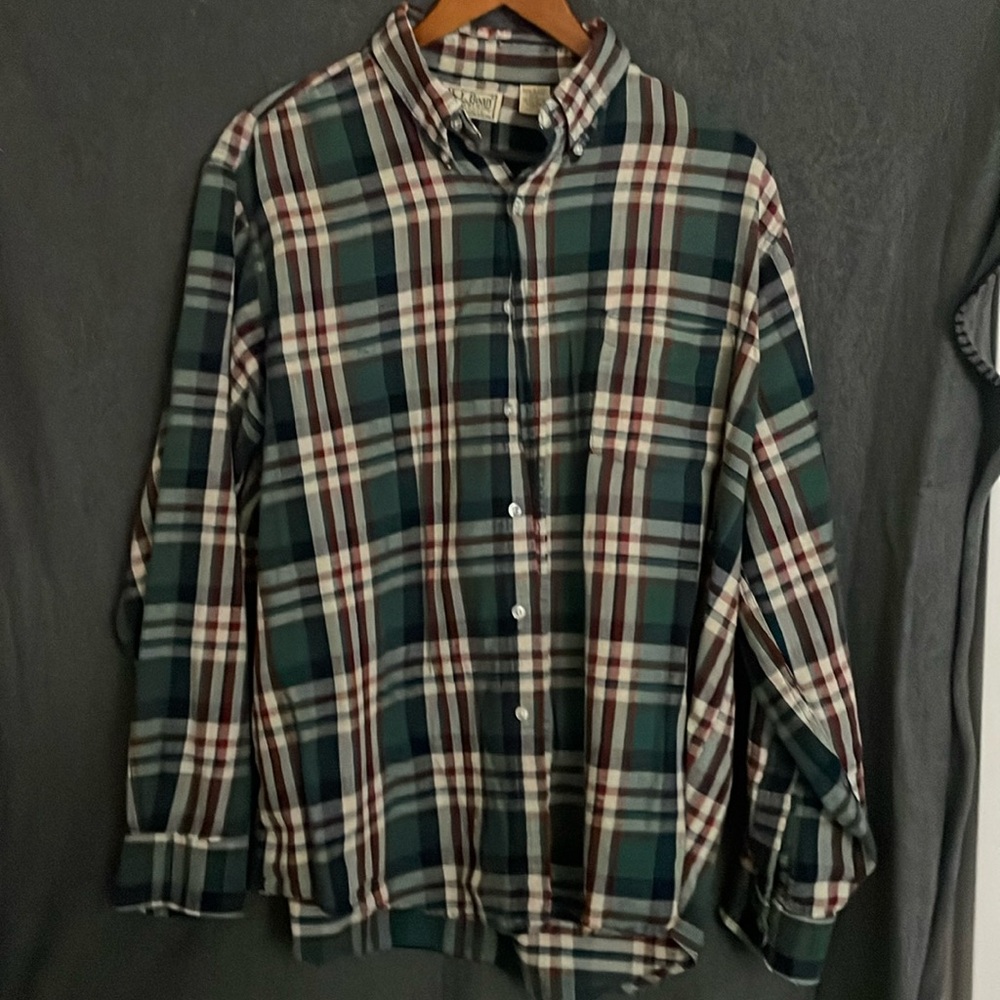 LL Bean Men’s Large Button Down Shirt